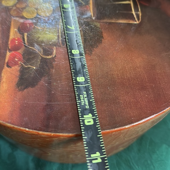 Vintage Rare Hat Box with Felt Lining - Picture 11 of 17